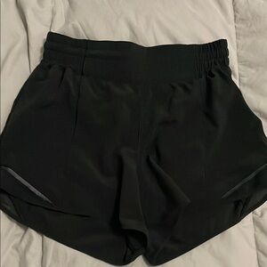 Black Women's Lululemon 4” Shorts